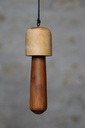 Champignon en bois massif de Bouleau - (grand)